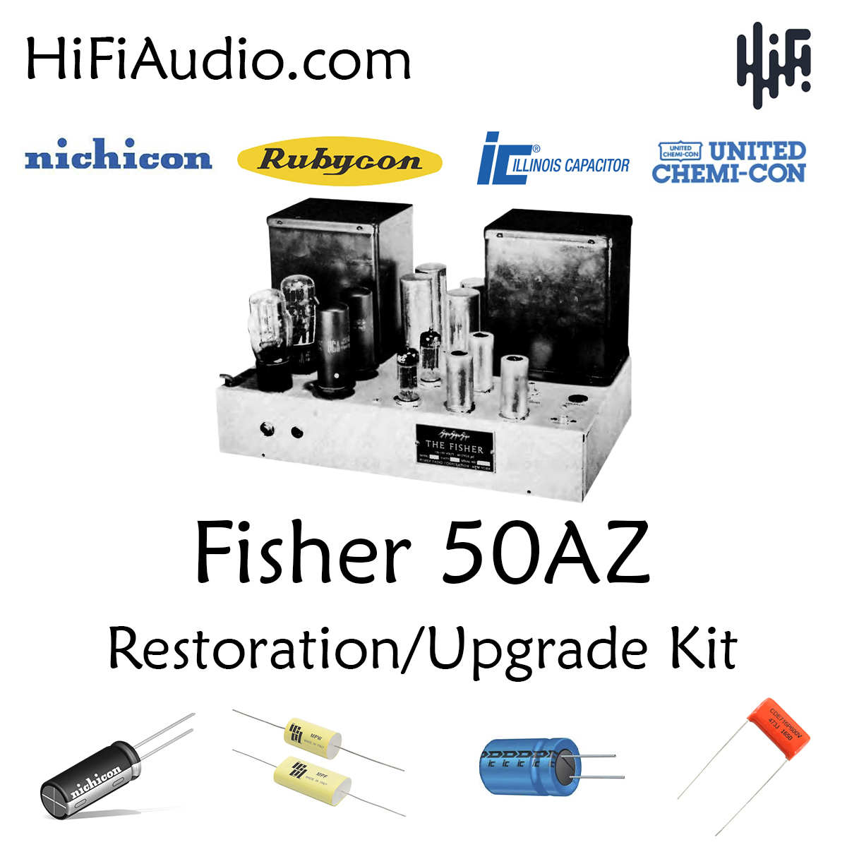 Fisher 50az restoration kit